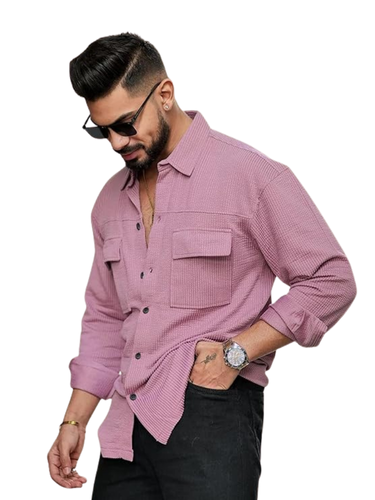 Pink Shirt for Men – Casual and Stylish Outfit