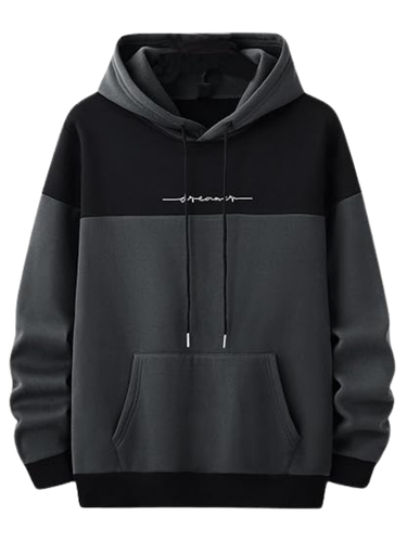 black hoodie for men