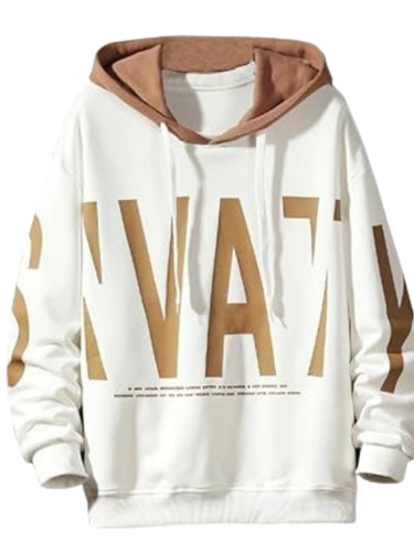 white hoodie for men
