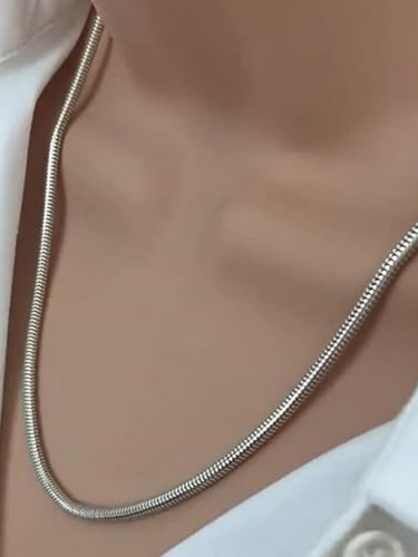 silver cuban link chain