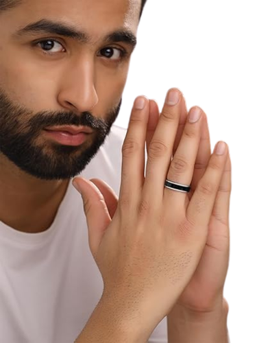 Platinum ring for men